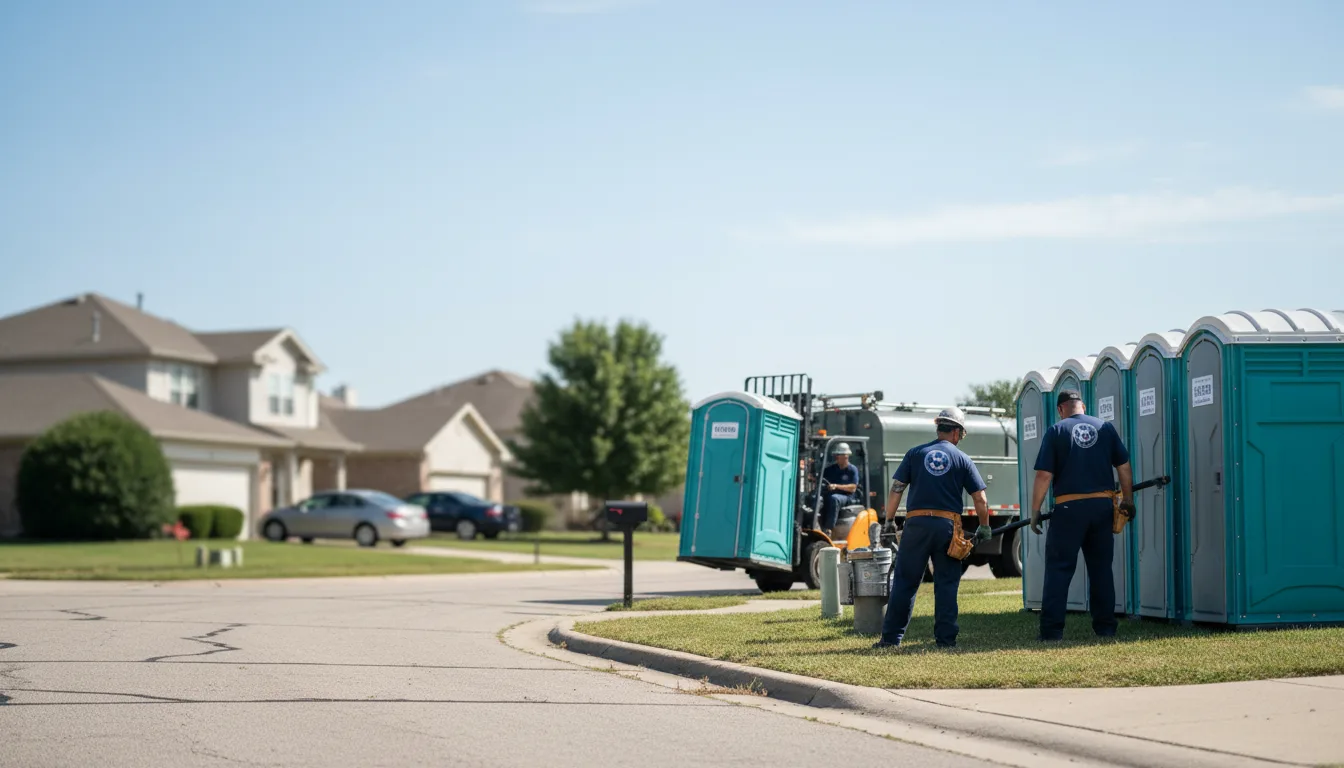 Porta Potty Rental in Nada, TX near me